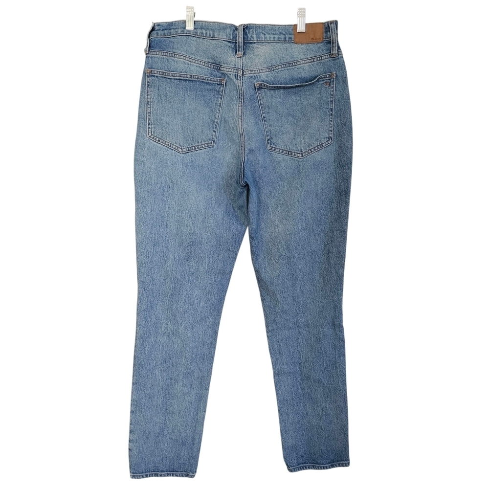 Madewell Light Blue Straight Leg Jeans - Picture 2 of 2
